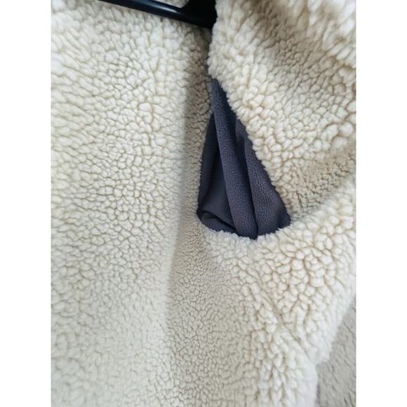 Tommy Hilfiger (XL) Jacket Mens Extra Large Zip Gray Fleece Elbow Patches Heavy - Picture 8 of 16